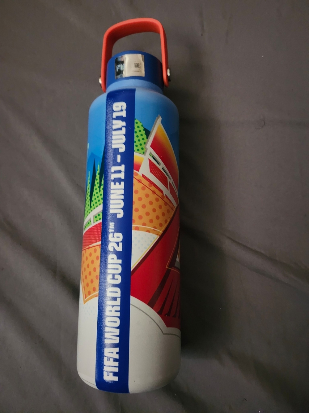 FIFA FIFA World Cup 26™ June-July 19 Bottle Blue & Red Like New